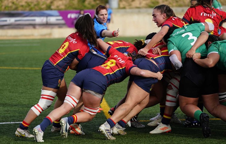 España vs Portugal en el Campeonato Europeo de Rugby Femenino 2024