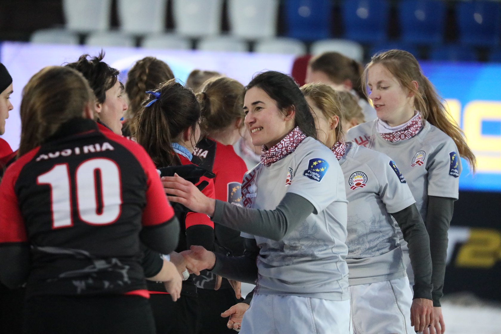 Handshakes at the end