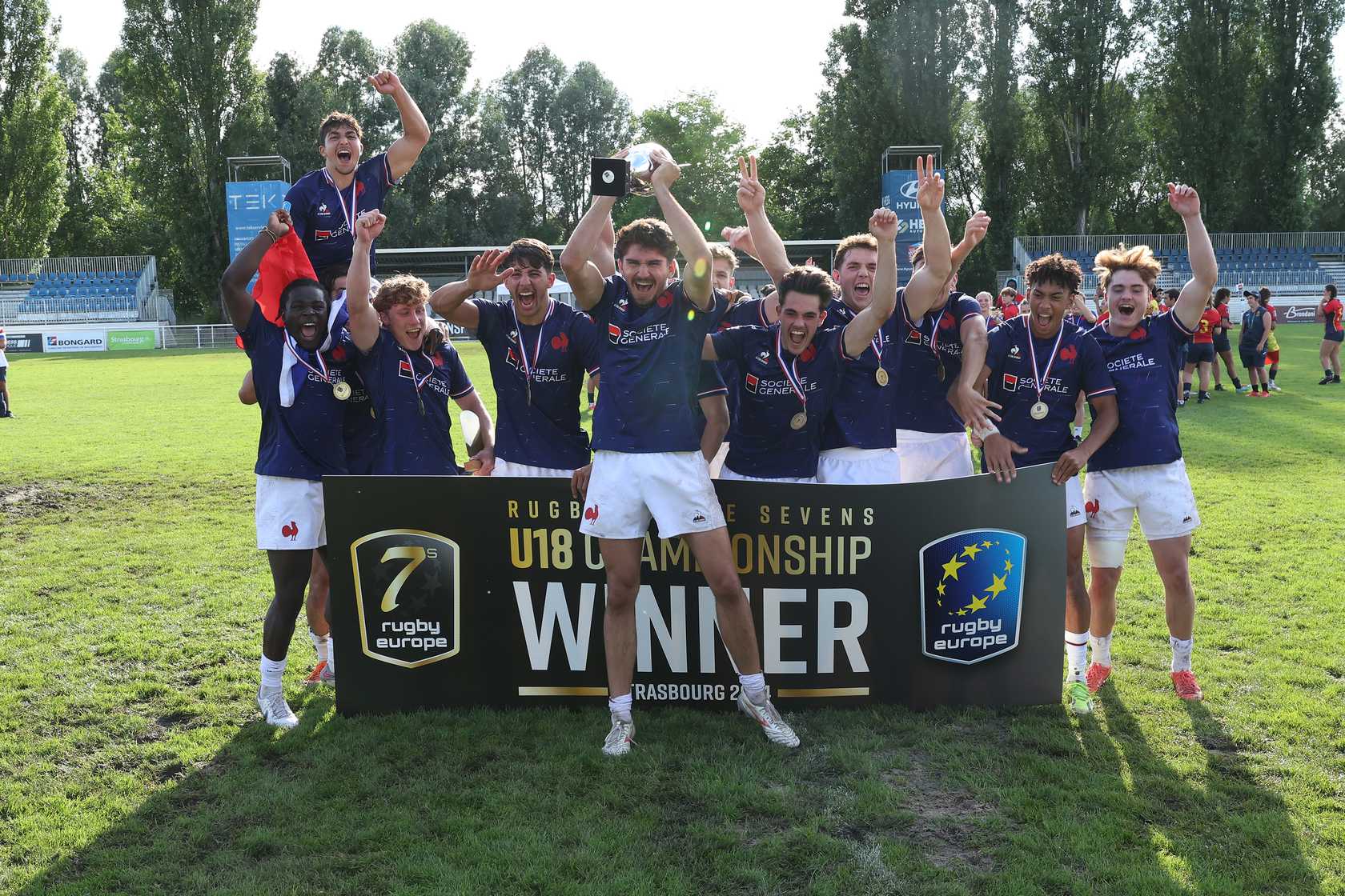 France U18 7s Boys Champions 2024