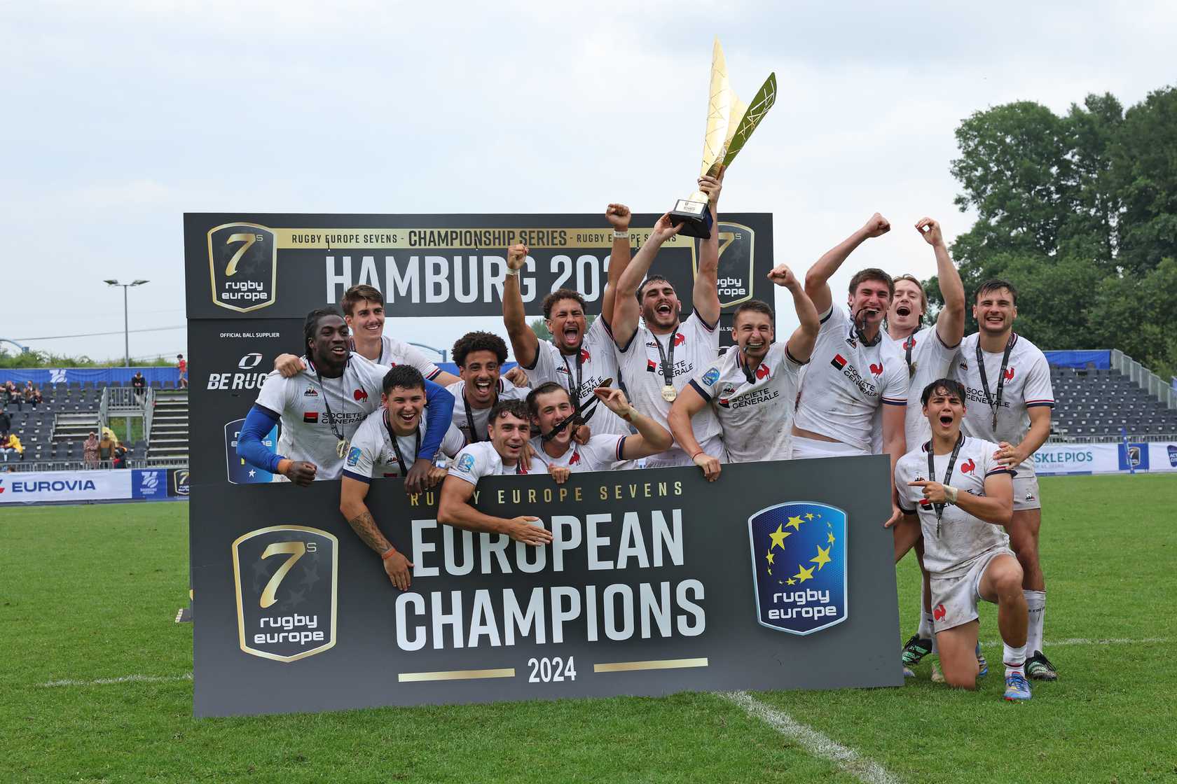France is your new men’s champion of the 2024 Rugby Europe Championship 7s Series