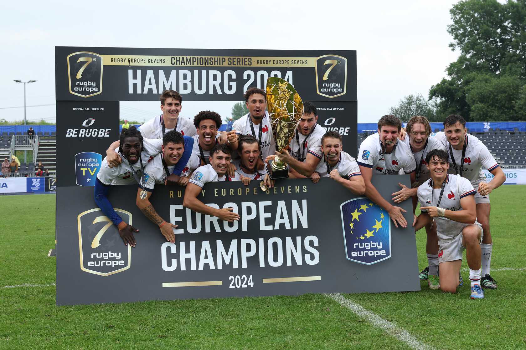 France 2024 Men's 7s European Champions