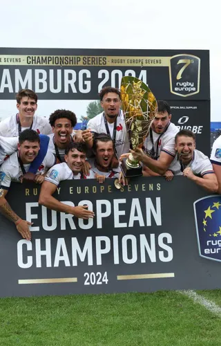 France 2024 Men's 7s European Champions