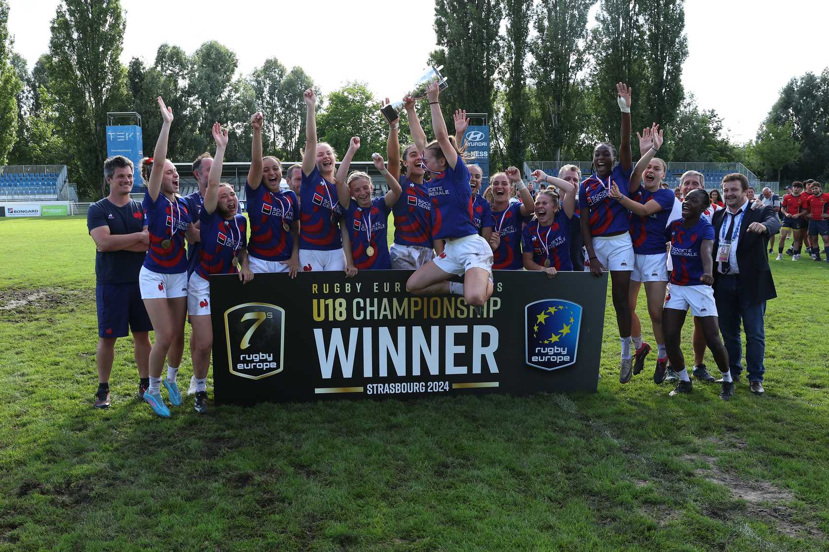 France U18 7s Girls Champions 2024 