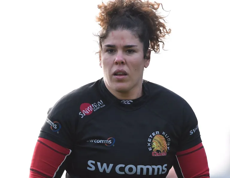 Delgado in action for Exeter