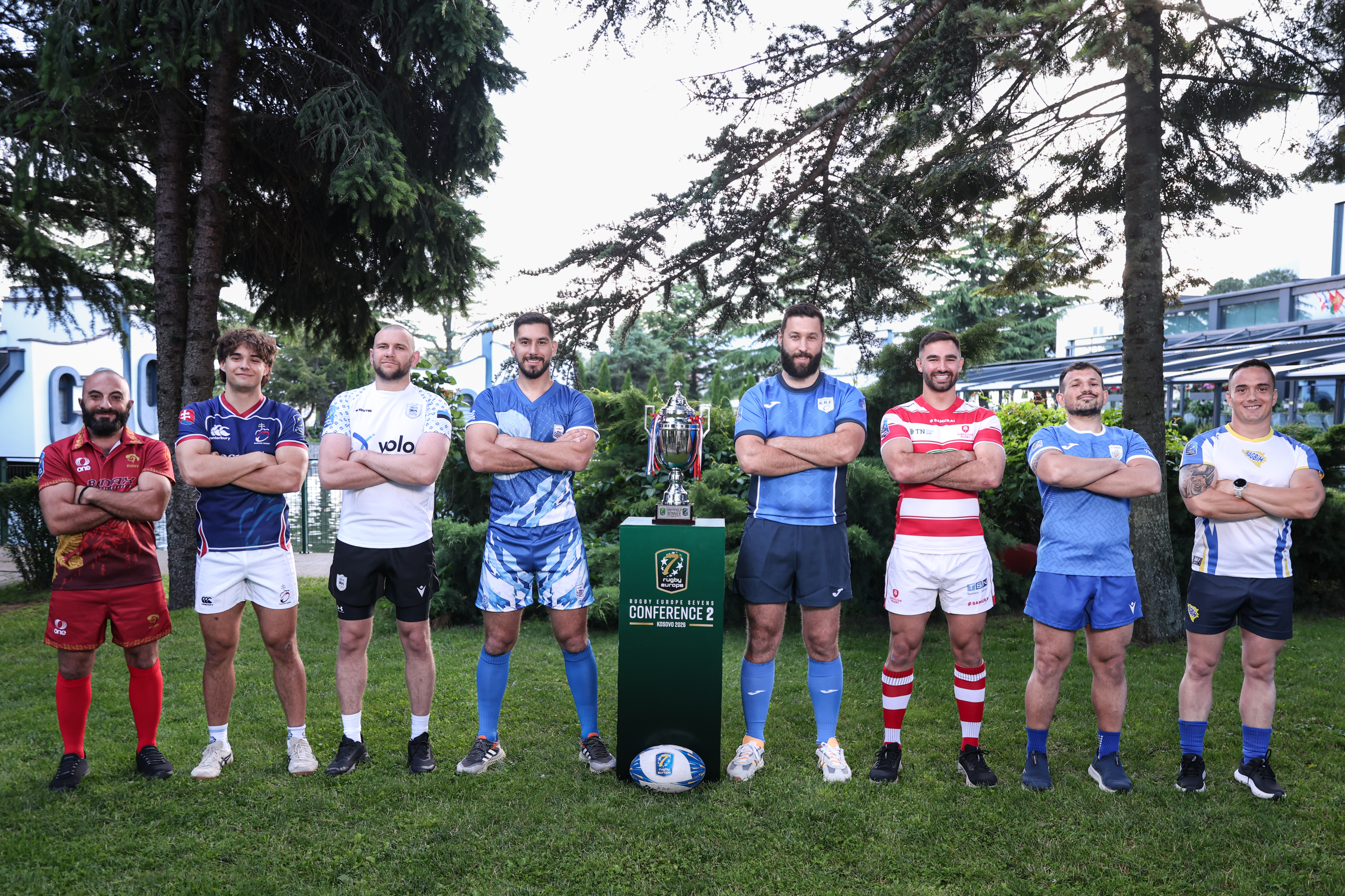 Men's 7s Conference 2 Captains Photo 2026
